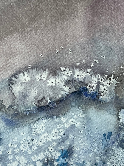 Chickens in Winter Light