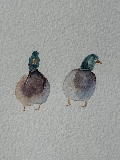 Bridge to the Countryside: Ducks