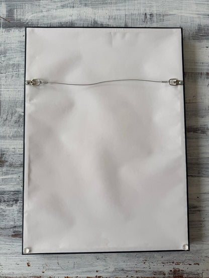 Nine Hens on Cream Paper