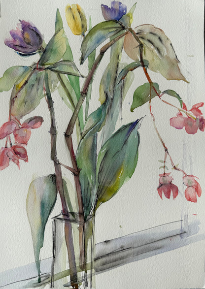 Flowers on the Windowsill