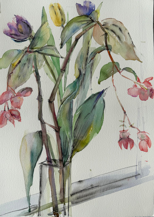 Flowers on the Windowsill