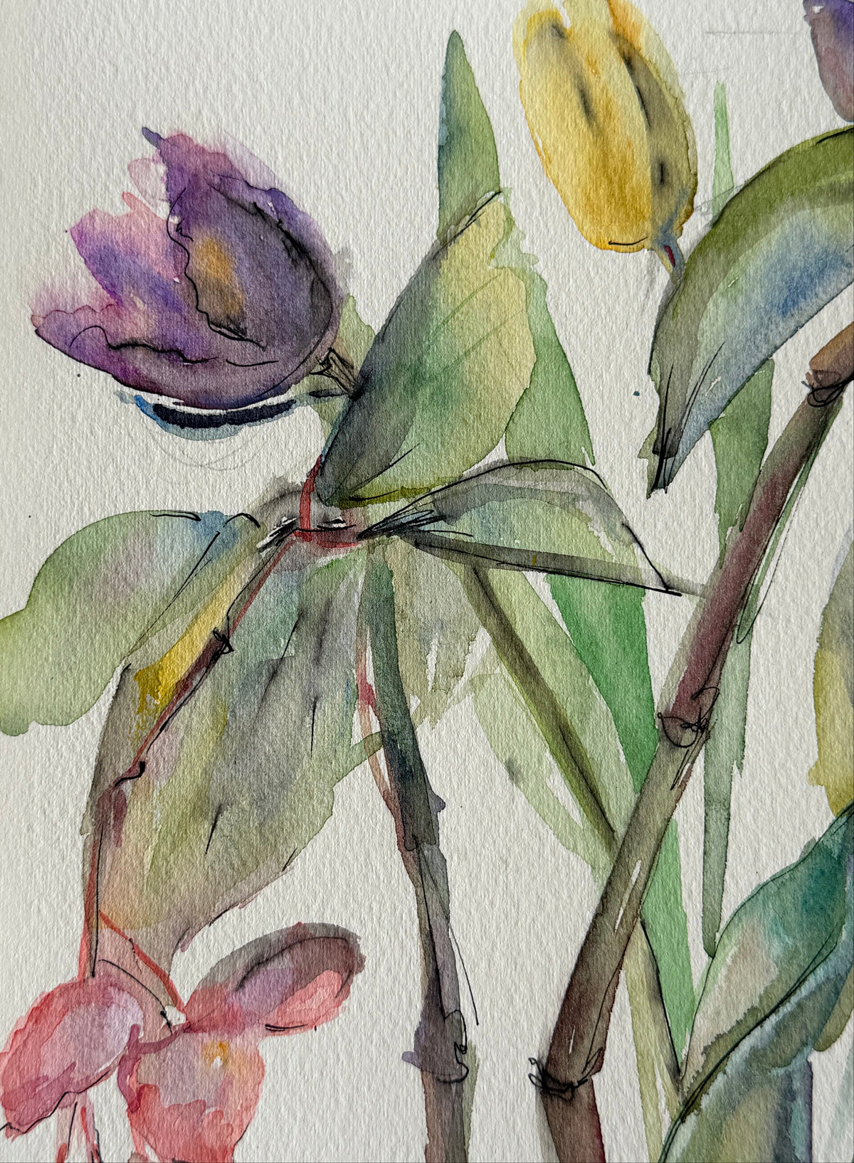 Flowers on the Windowsill