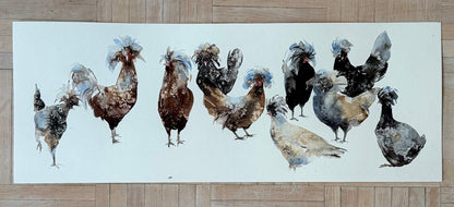 Ten Hens, Zero Visibility