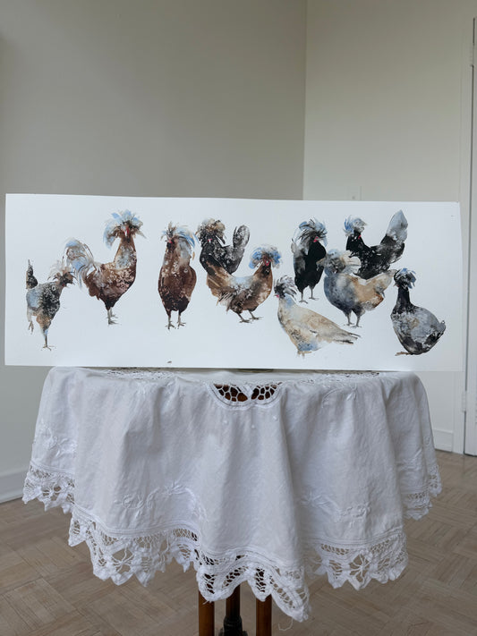 Ten Hens, Zero Visibility