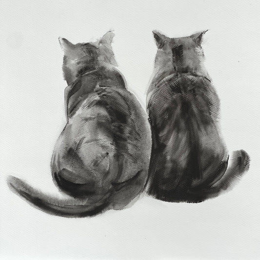 Two cats